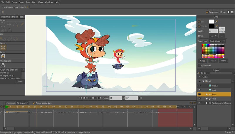 Moho Debut 13.5 | Create your own cartoons and animations in minutes | Software for PC and Mac OS - Image 4