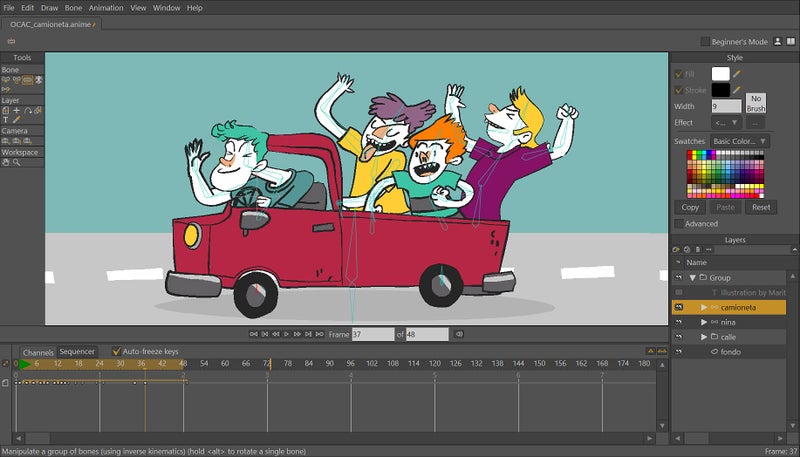 Moho Debut 13.5 | Create your own cartoons and animations in minutes | Software for PC and Mac OS - Image 3