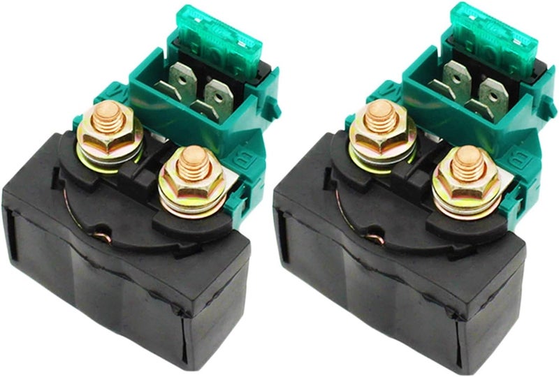 Vuzmode Motorcycle Starter Solenoid Relay (2 Pcs) - Image 1