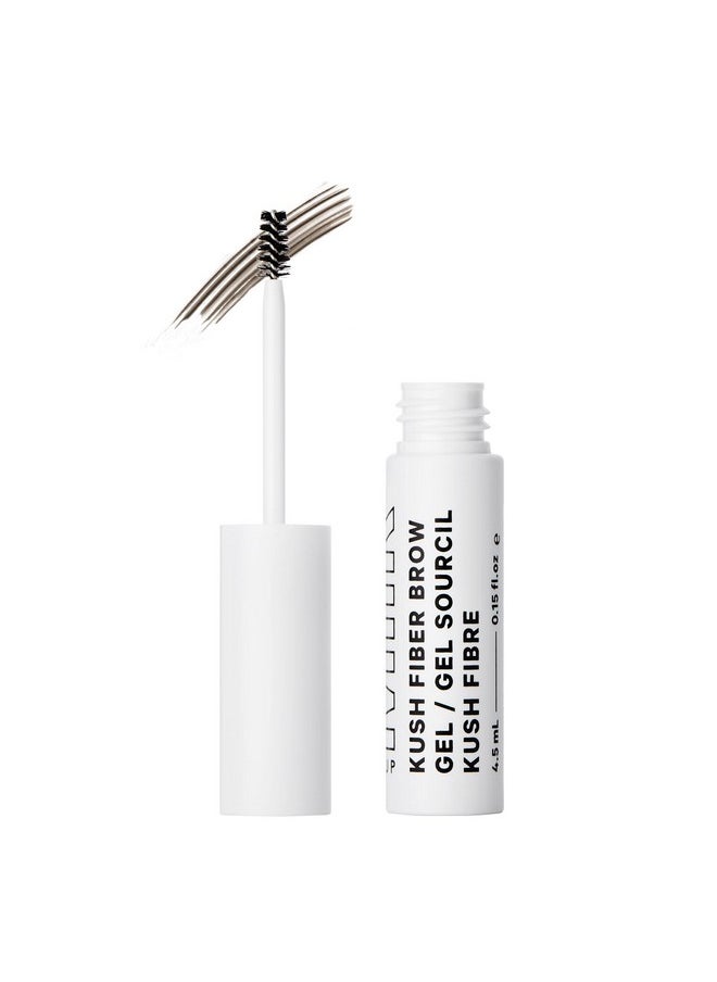 MILK MAKEUP - Kush Fiber Brow Gel, Grind (Deep Brown) - Thickening Brow Gel - Soft, Flexible Hold - Vegan, Cruelty Free - Image 1