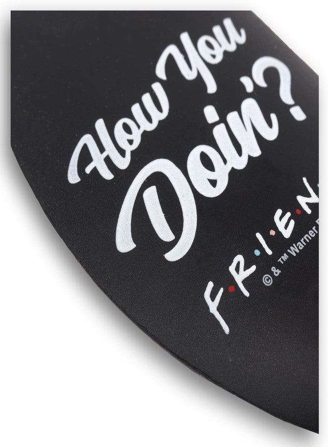 Open Road Brands Plastic Rectangular Spatula - 12.48 inches - White - Great Gift Idea for Any Friends Fan - Image 4