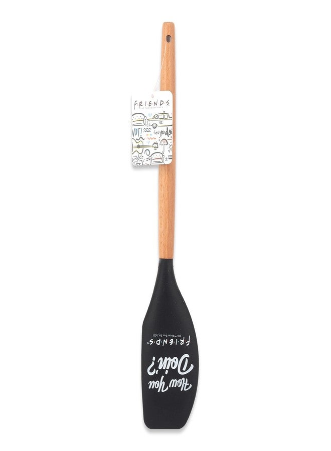 Open Road Brands Plastic Rectangular Spatula - 12.48 inches - White - Great Gift Idea for Any Friends Fan - Image 5