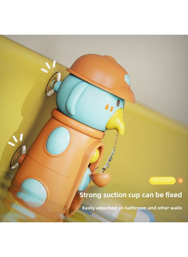 Generic - Baby Bathing Toy MengMeng Duck Swivel Water Truck Children's Water Play Small Elephant Water Spray Shower For Boys And Girls Babies-Color:Purple Water Car Elephant - Image 1