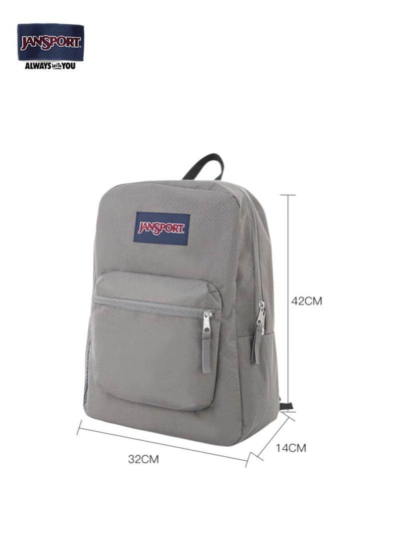 JanSport double-shoulder schoolbag/backpack: a large-capacity travel bag, suitable for college students and high school students. - Image 2