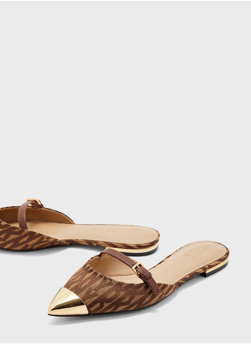 DKNY - Vivian Flat Mules - Image 1