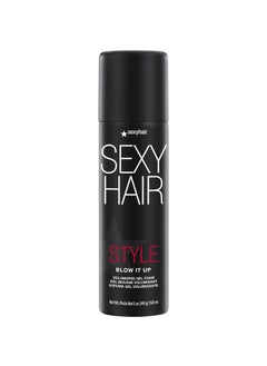 SexyHair Style Blow It Up Volumizing Gel Foam, 5 Oz | Up to 50% More Volume | Adds Shine