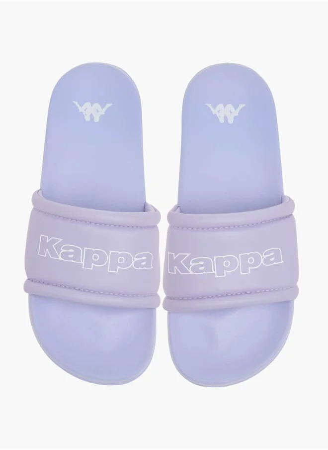 كابا Womens Logo Print Slides