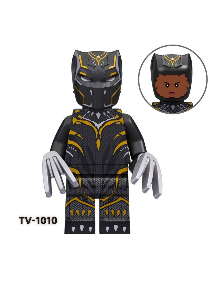 8 Superhero Series Jigsaw Puzzles Building Blocks Mini Figure Toys Boys Children Gift Bag Pack  - Image 3