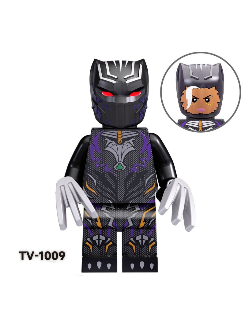8 Superhero Series Jigsaw Puzzles Building Blocks Mini Figure Toys Boys Children Gift Bag Pack  - Image 2