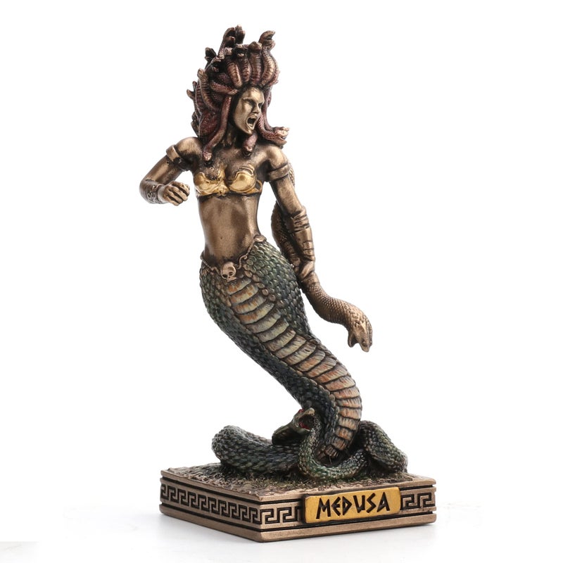 Veronese Design Medusa The Gorgon Resin Hand Painted Miniature Figurine - Image 2