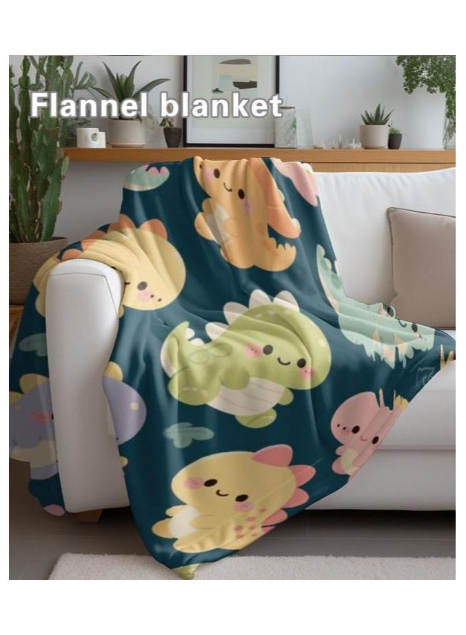 general Flannel thin blanket (warm and comfortable, suitable for sleep, gaming, dust removal and sandproof) 150cm*200cm - 1085 - Image 5