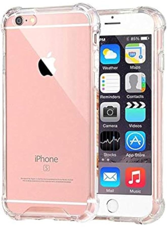Generic - Apple iPhone 6 6S Full Protection Shockproof Gorilla Cover Case With A Screen Protector Nano 5D Black - Image 1