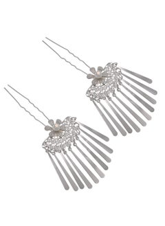 MIAO WU Japanese Fan Tassels Kimono Mini Hairpin Cosplay Kanzashi Flower Hanfu Hair stick Christmas Hair Accessories Gift 1Pair 