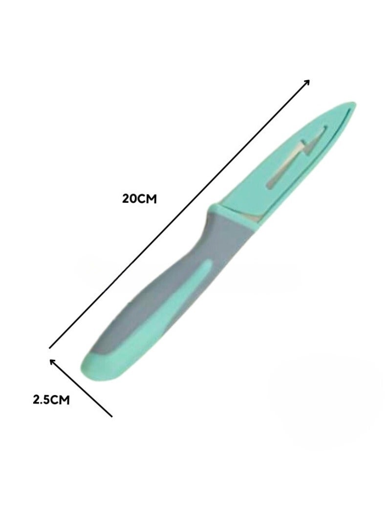 Liying 02Pcs Professional Chef Knife Food Fruit Paring Knife Kitchen Tool Utensil For Vegetable Fruit Carving Knife (multicolour)  - Image 3