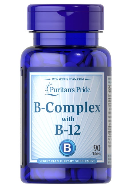 Vitamin B-Complex And Vitamin B-12 90 Tablets