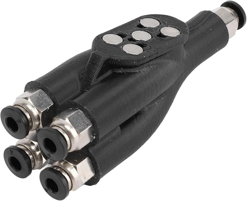 4 In 1 3D Printer Pipe Expansion Port Module For Bambu Lab X1 P1S P1P AMS Multi Material - Image 4