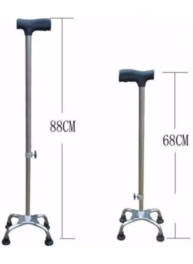Walking Stick with Anti-Slip Rubber Base – Height Adjustable – Lightweight Aluminum Cane for Seniors, Elderly & Mobility Support - Image 5