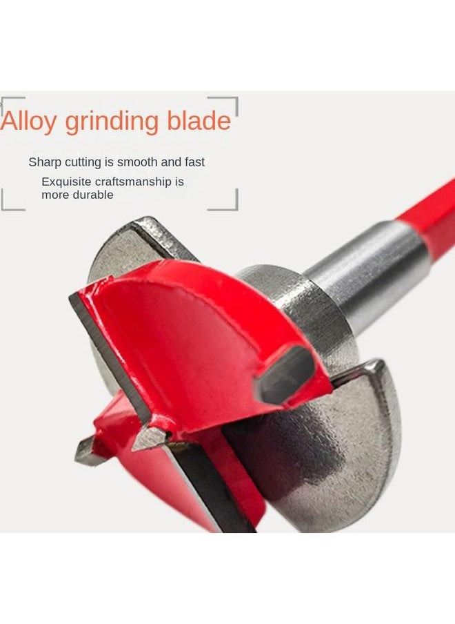 Hinge Jig Drill Guide Set, 35mm Bit, 35mm Cup Style Concealed Hinge Jig Drill Guide Set Door Boring Hole Bit Tungsten Carbide