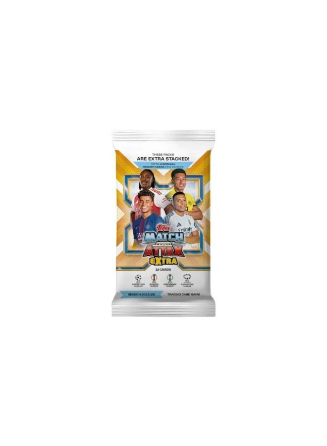 Topps Match Attax EXTRA Season 2025/26 booster ( Random 1 Single pack )