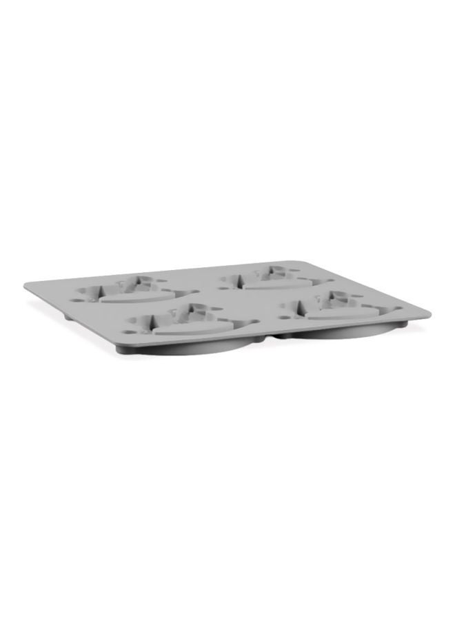 NIBEMINENT Silicone Cake Mould Grey 20.8x16.7x1.2cm - Image 4