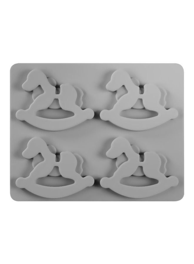 NIBEMINENT Silicone Cake Mould Grey 20.8x16.7x1.2cm - Image 5