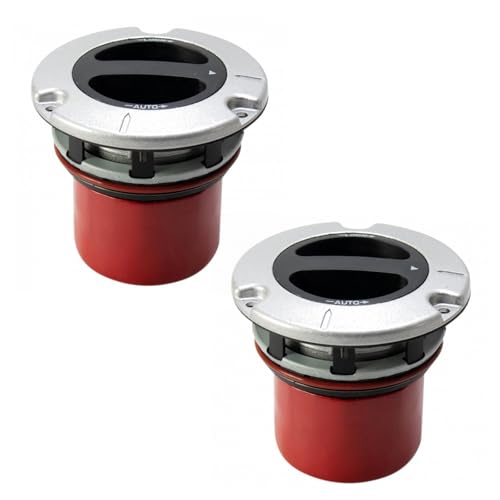 TRQ 2 Piece 4x4 Auto Locking Hub Set Compatible with 20112021 Ford F250 F350 Super Duty 20112017 F450 F550 4WD 4 Wheel Drive - Image 1