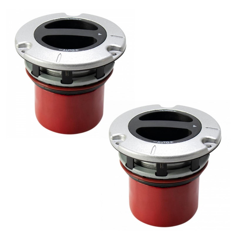TRQ 2 Piece 4x4 Auto Locking Hub Set Compatible with 20112021 Ford F250 F350 Super Duty 20112017 F450 F550 4WD 4 Wheel Drive - Image 2
