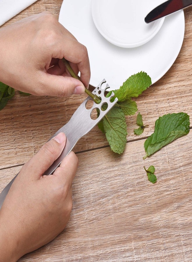 MGTECH Stainless Steel Kale, Chard, Collard Greens and Herb Stripper - Image 5