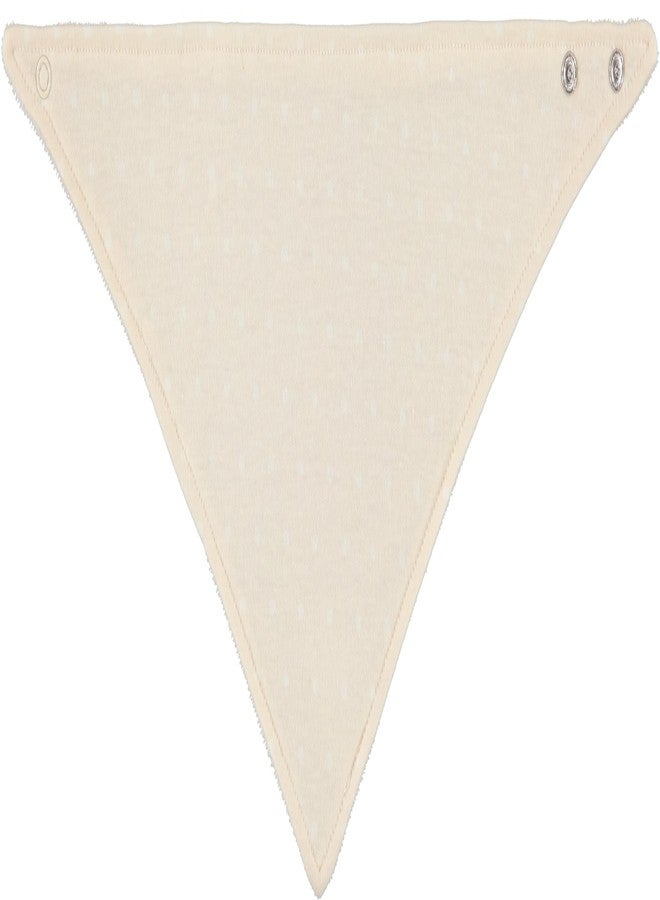 Cudlie Little Beginnings 3-Pack Bandana Set for Babies, Nursery Bibs for Drooling and Teething, Burp Cloth for Infants, Apples and Daisy - Image 4