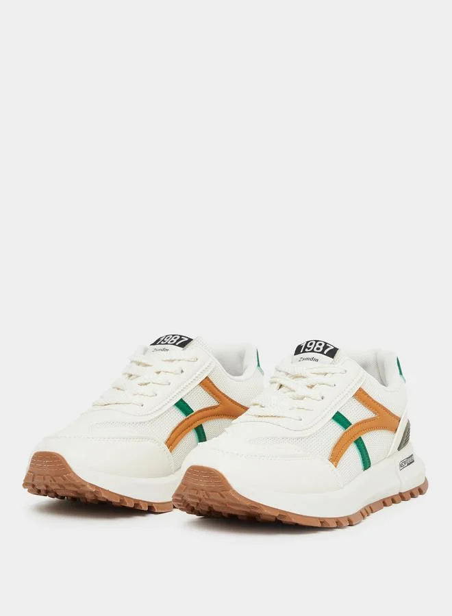 Styli Styli Chunky Sole Lace Up Sneakers