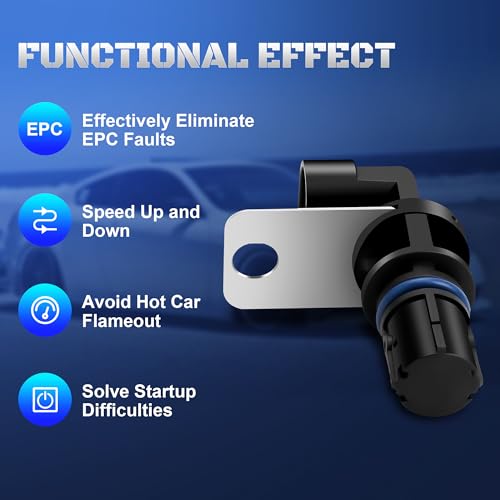 A-NAFTULY Crankshaft Position Sensor Compatible with 1999-2006 Chevy Silverado 1500 Avalanche Suburban Tahoe Trailblazer Camaro GMC Sierra Envoy Yukon Savana for Cadillac Escalade 12560228, 12555566, 5S1692 - Image 5