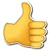 Magnet Me Up Thumbs Up Hand Emoticon Magnet Decal 5 Inch Cute SelfExpression Decorative Magnet for Car Truck SUV Or Any Other Magnetic Surface - Image 2