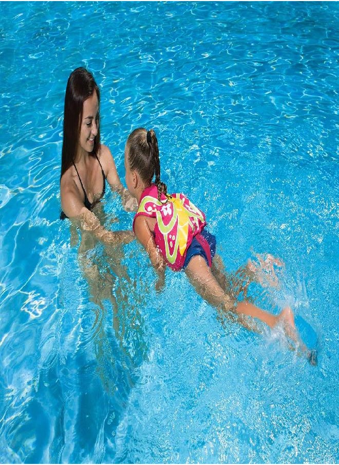 Poolmaster - Poolmaster 50554 Learn-to-Swim Butterfly Swim Vest - 1-3 Years Old Pink, Small - Image 1