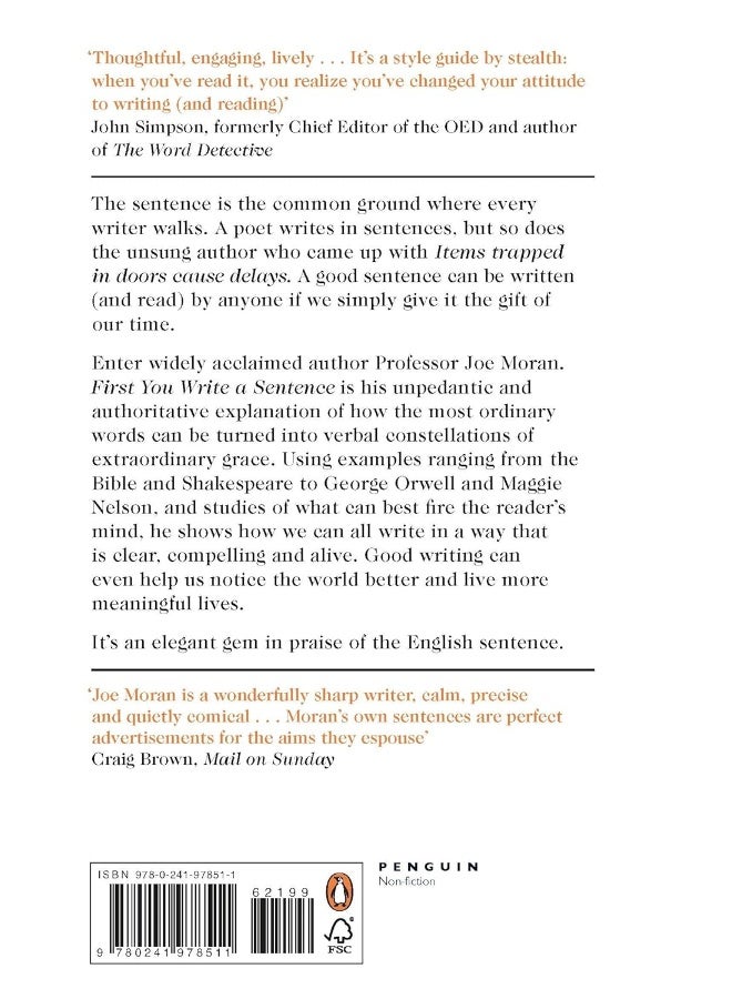 First You Write a Sentence.: The Elements of Reading, Writing … and Life.  - Image 2