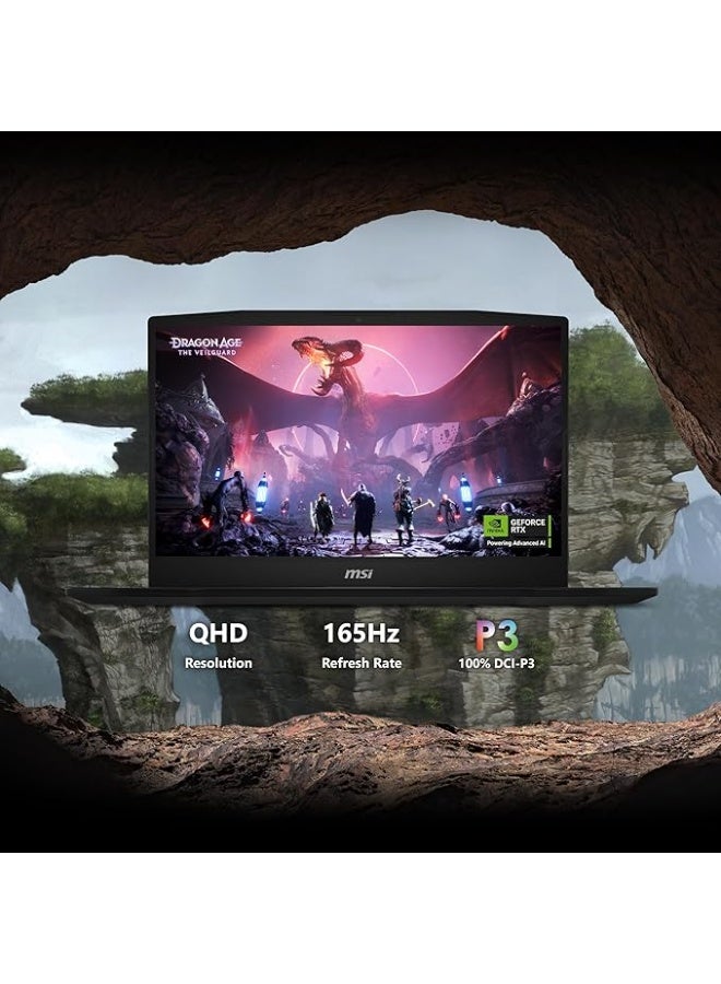 MSI Katana 15 HX B14WEK Gaming Laptop |15.6" 144Hz Display | NVDIA RTX 5050 8GB | Intel Core i7-14650HX | 16GB RAM | 1TB SSD Win11 Home English Black english black - Image 3