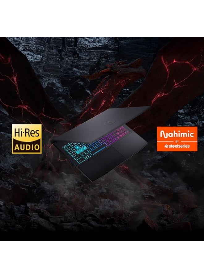 MSI Katana 15 HX B14WEK Gaming Laptop |15.6" 144Hz Display | NVDIA RTX 5050 8GB | Intel Core i7-14650HX | 16GB RAM | 1TB SSD Win11 Home English Black english black - Image 4