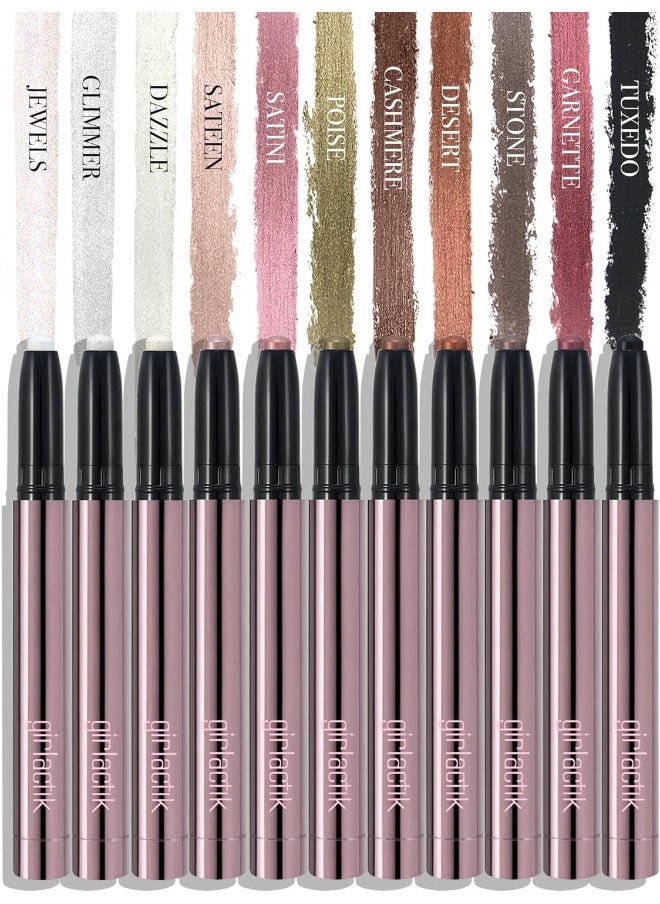 girlactik - Usa Metallic Brown Eyeshadow Pen - Image 1