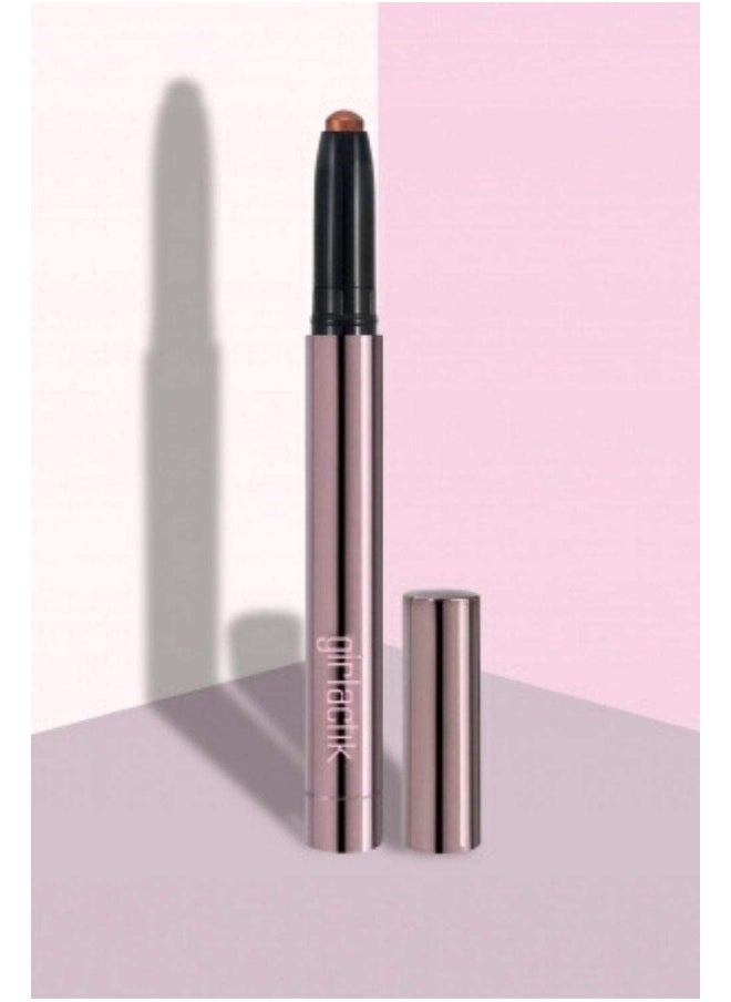 girlactik - Usa Metallic Brown Eyeshadow Pen - Image 1