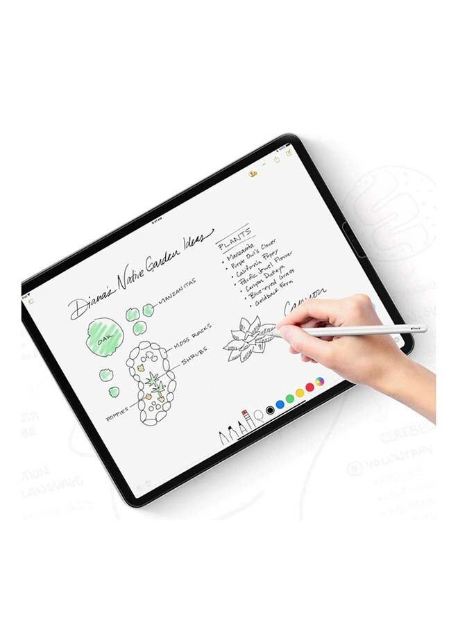 Tempered Glass Screen Protector For Apple iPad Pro 12.9 (2020) Clear - Image 2