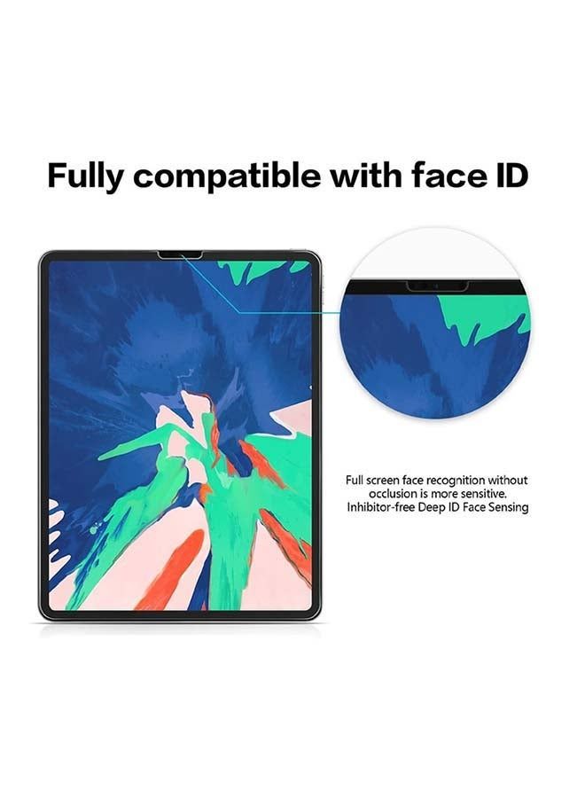 Tempered Glass Screen Protector For Apple iPad Pro 12.9 (2020) Clear - Image 4