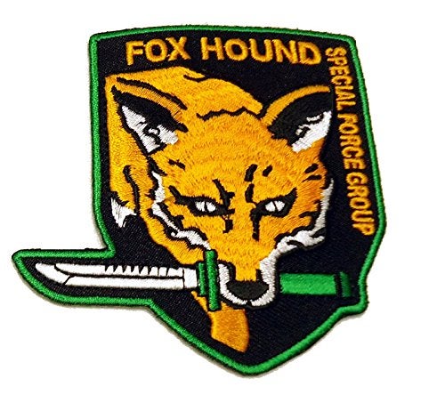 Miltacusa Fox Hound Metal Gear Solid Phantom Special Force Iron on Patch 