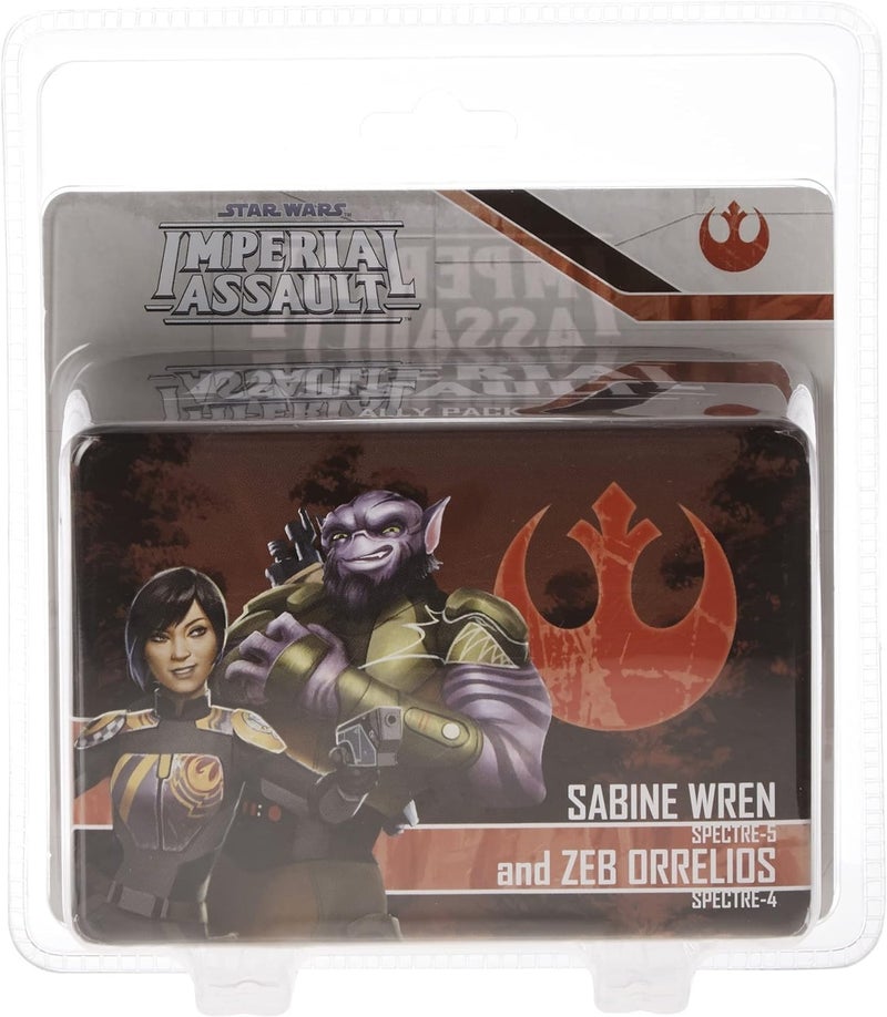 Fantasy Flight Games Star Wars Imperial Assault Board Game Sabine Wren and Zeb Orrelios EXPANSION - Epic Sci-Fi Strategy Game for Kids and Adults  Ages 14+  1-5 Players  1-2 Hour Playtime  Made by Fantasy Flight Games - Image 3
