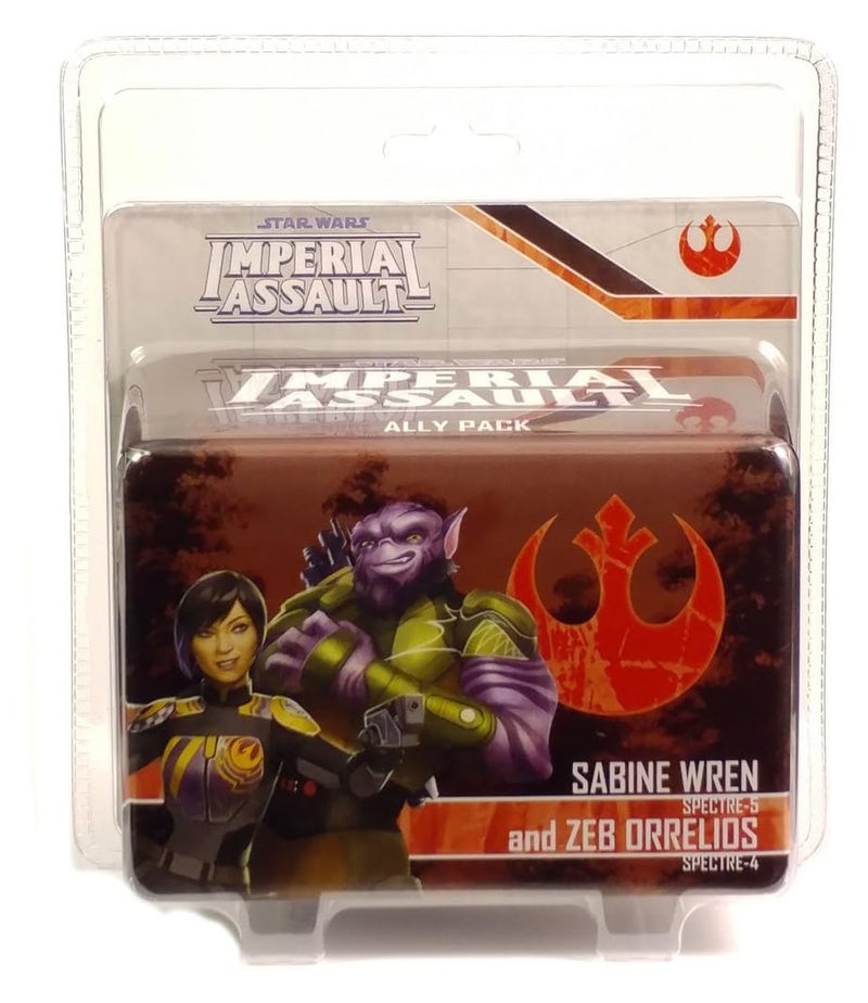 Fantasy Flight Games Star Wars Imperial Assault Board Game Sabine Wren and Zeb Orrelios EXPANSION - Epic Sci-Fi Strategy Game for Kids and Adults  Ages 14+  1-5 Players  1-2 Hour Playtime  Made by Fantasy Flight Games - Image 1