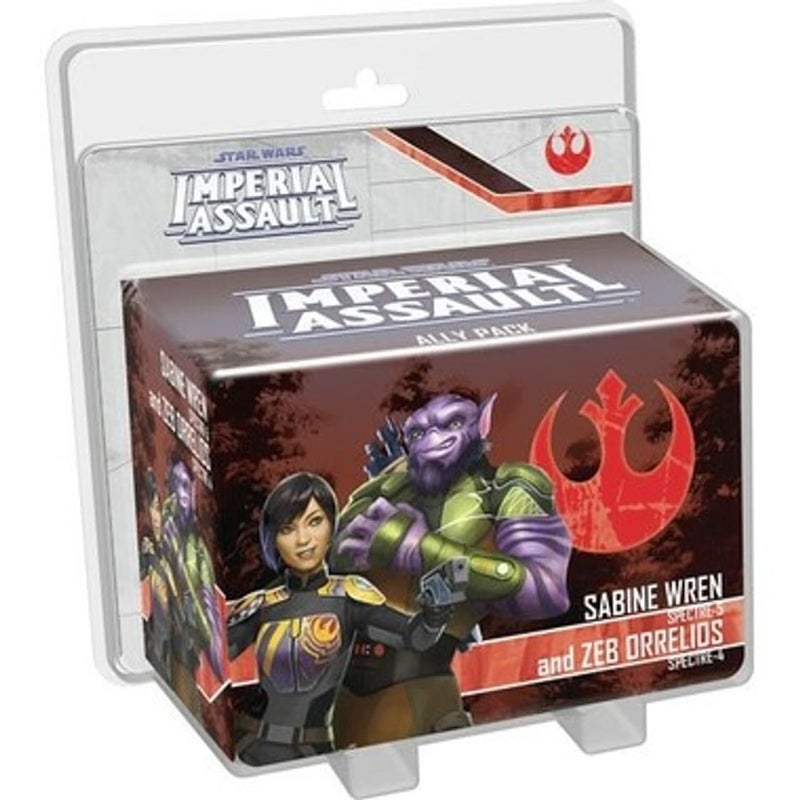 Fantasy Flight Games Star Wars Imperial Assault Board Game Sabine Wren and Zeb Orrelios EXPANSION - Epic Sci-Fi Strategy Game for Kids and Adults  Ages 14+  1-5 Players  1-2 Hour Playtime  Made by Fantasy Flight Games - Image 2
