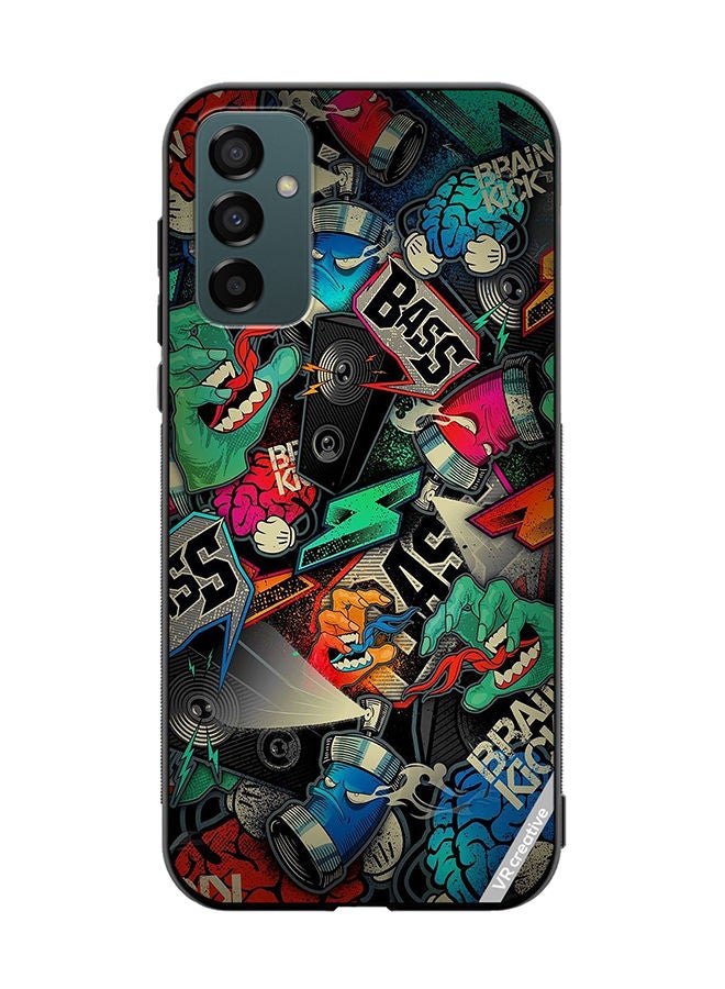 VR CREATIVE Protective Case Cover For Samsung Galaxy M23 Multicolor Design - Image 1