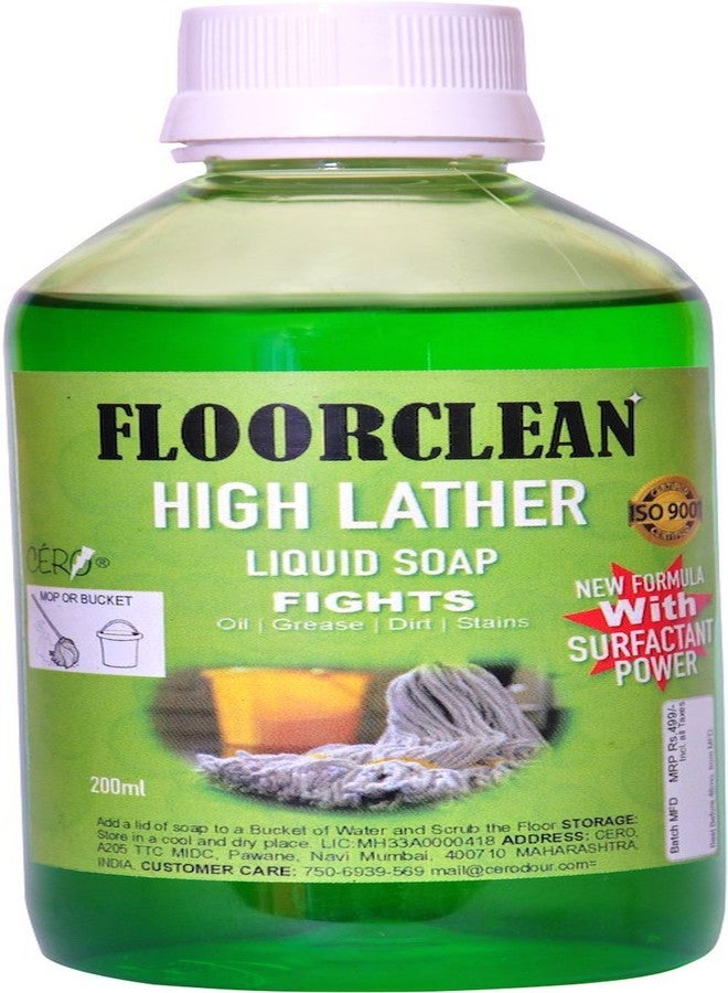 CERO FLOORCLEAN High Lather Liquid Floor Soap (200ml)