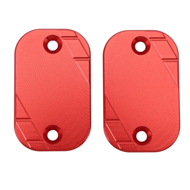 Front Brake Fluid Reservoir Cover CNC Aluminum Alloy Red - Durable Motorcycle Front Reservoir Cover for NMAX 125 155 2015-2023 - Image 1