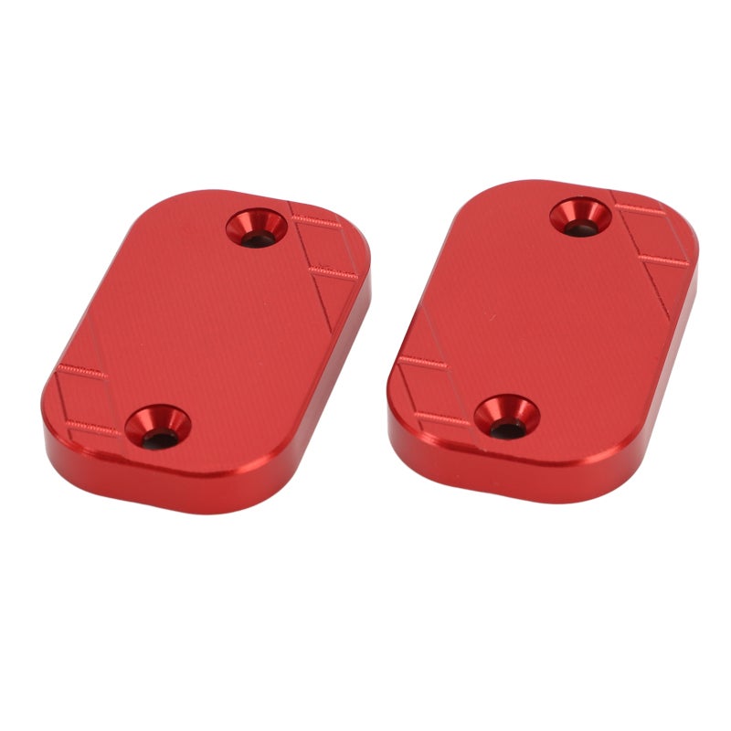 Front Brake Fluid Reservoir Cover CNC Aluminum Alloy Red - Durable Motorcycle Front Reservoir Cover for NMAX 125 155 2015-2023 - Image 3