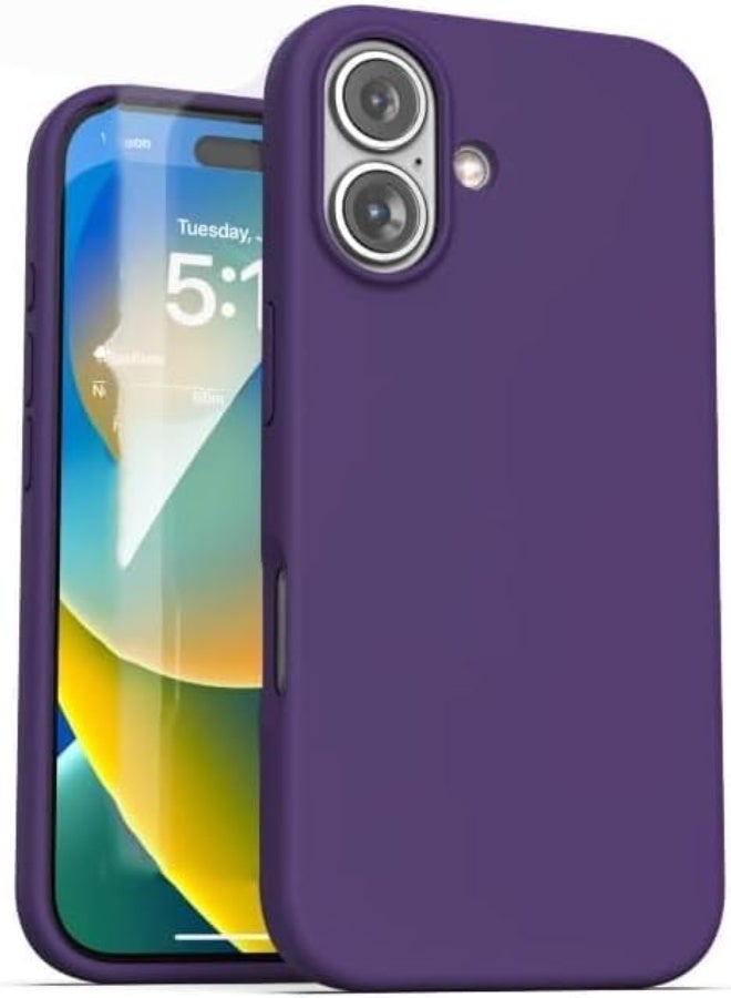 Case for iPhone 17 Soft Liquid Silicone Gel Case Full Body Shockproof Protection Matte Finish Cover Soft Microfiber Lining Cushion Slim Back Case for iPhone 17 - Image 1