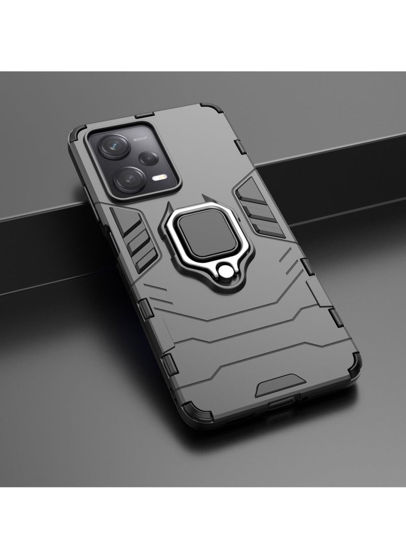 Shockproof Protection Phone Case for Xiaomi Poco X5 pro 5G Black